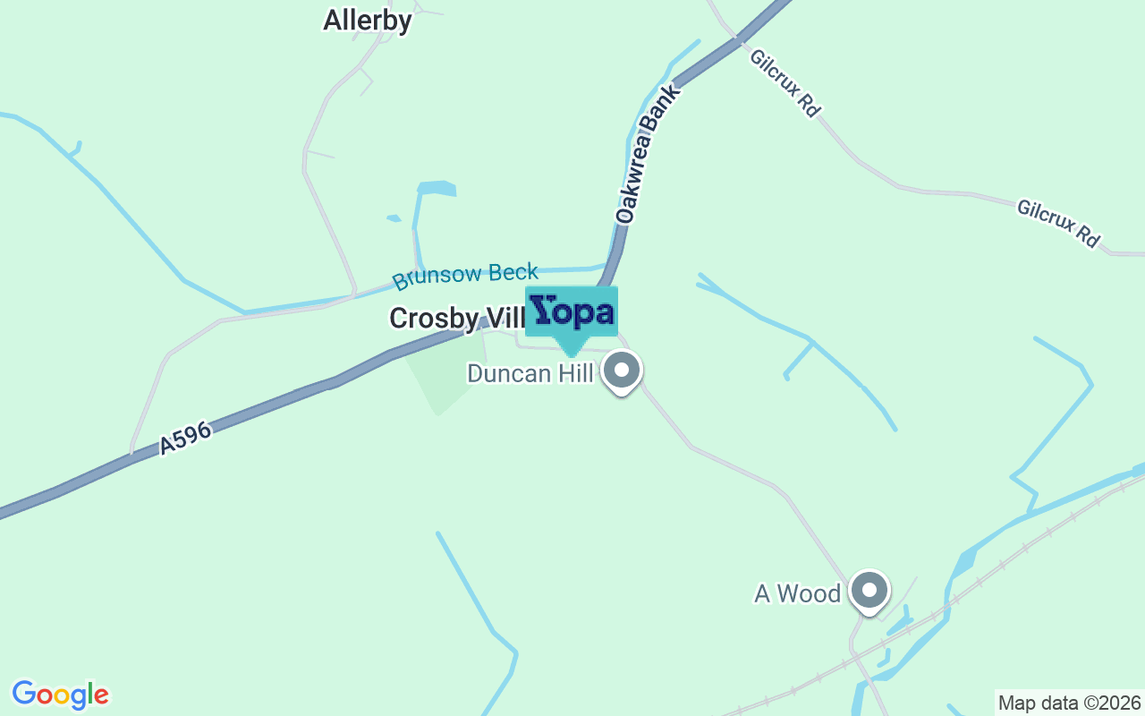 Map showing the location of CA15 6TJ