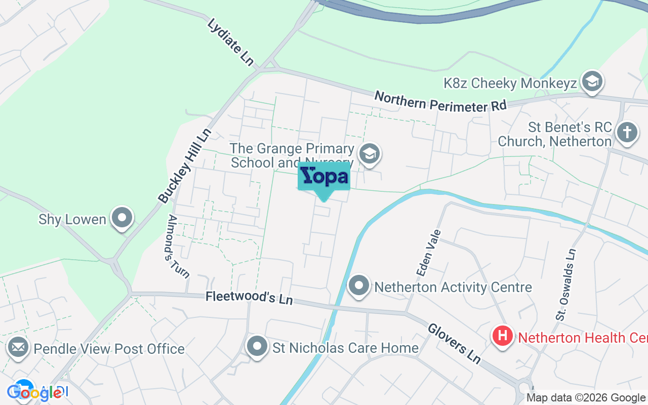 Map showing the location of L30 0QY