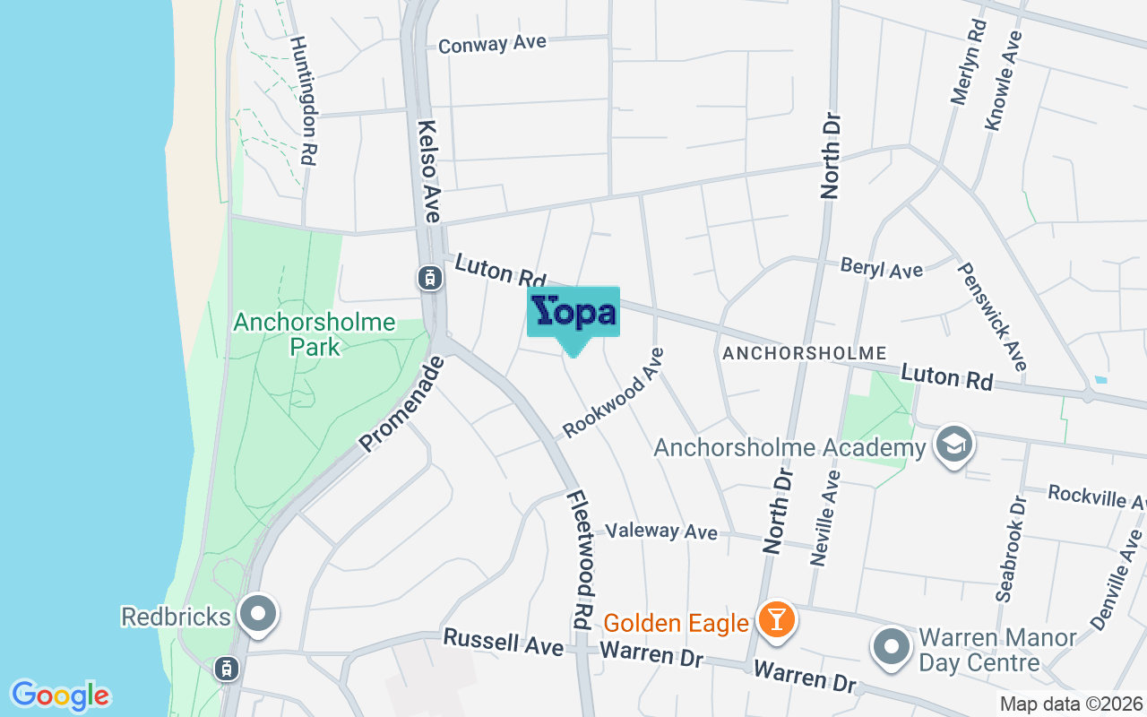 Map showing the location of FY5 3EH