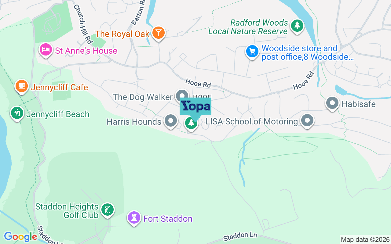Map showing the location of PL9 9PX
