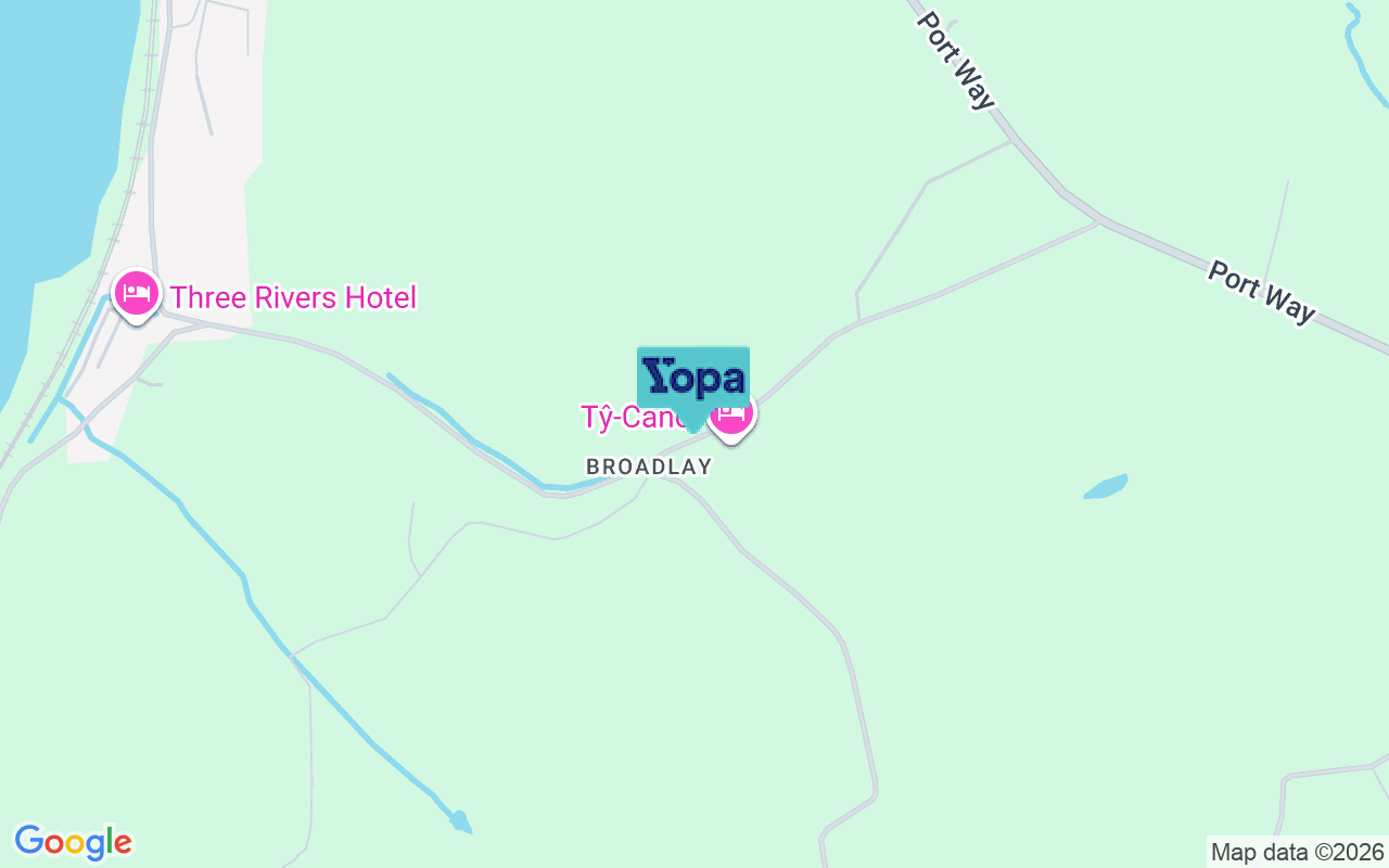 Map showing the location of SA17 5UB
