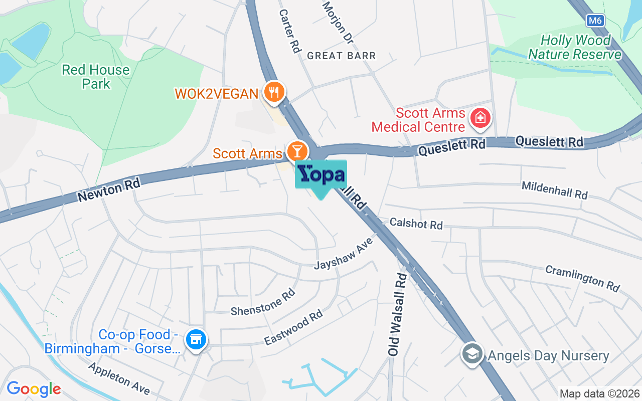 Map showing the location of B42 1TF