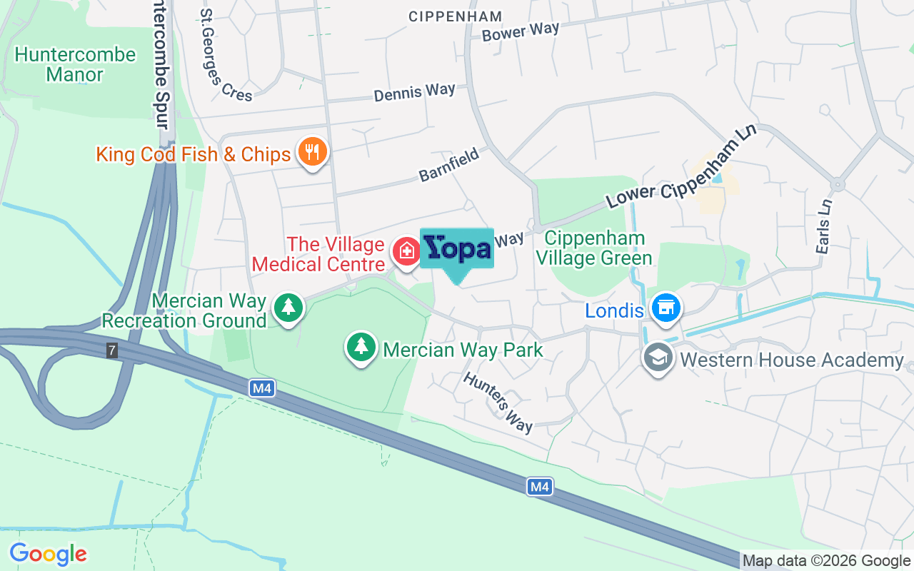 Map showing the location of SL1 5UQ