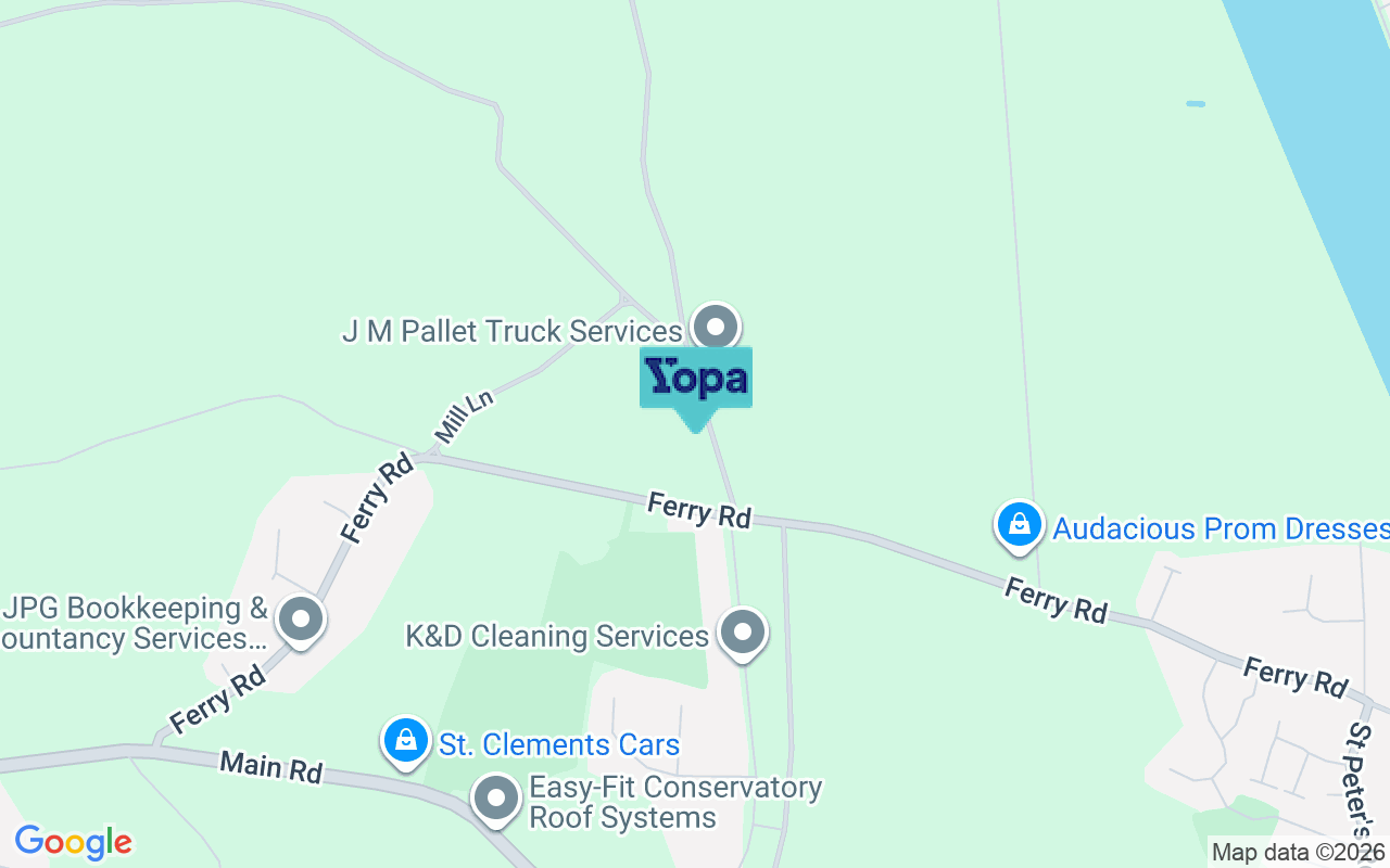 Map showing the location of PE34 4BZ
