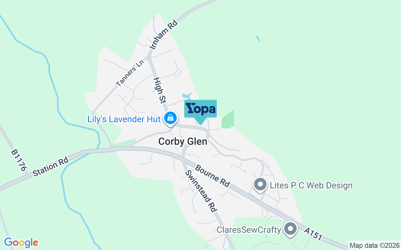 Map showing the location of NG33 4NJ