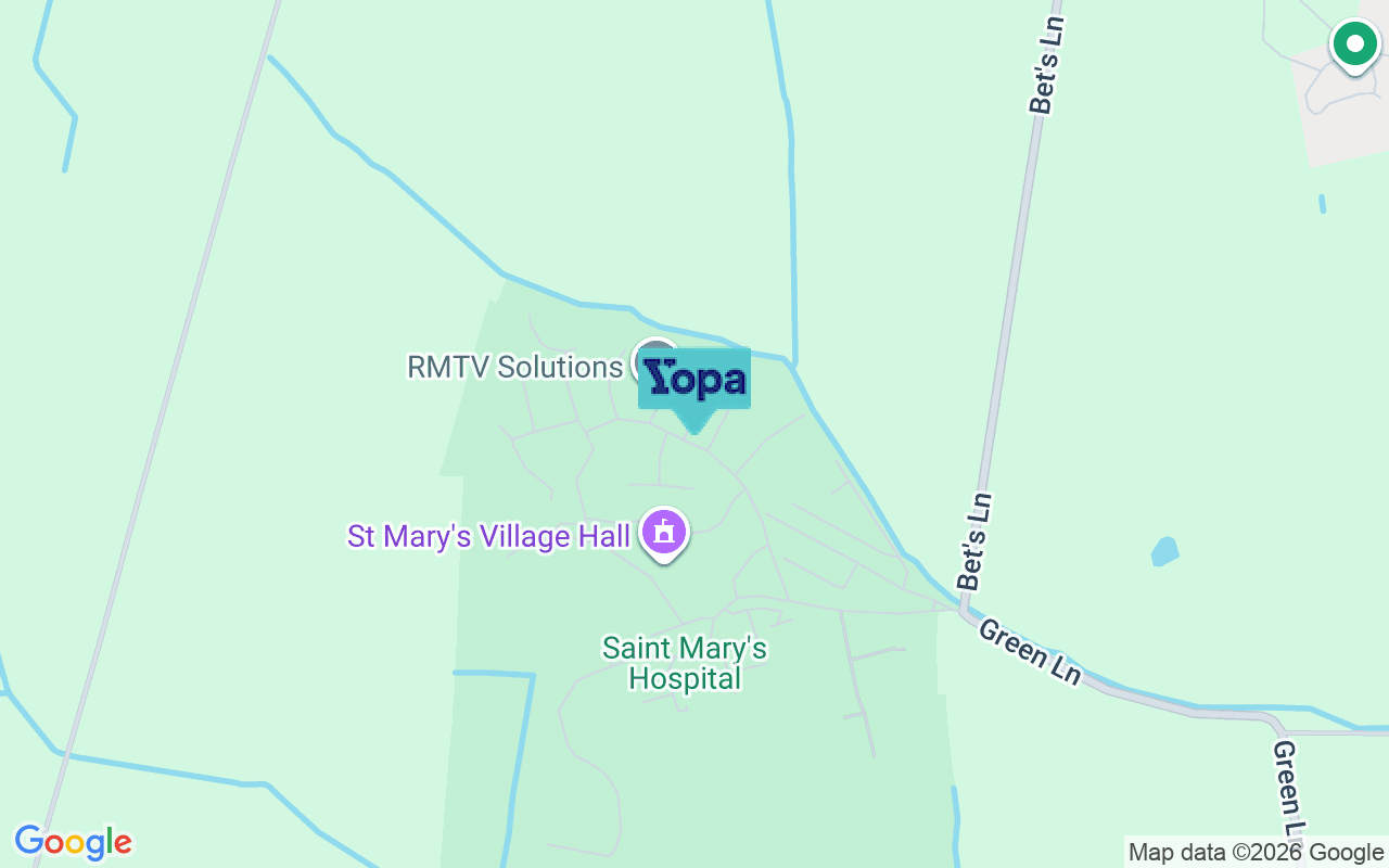 Map showing the location of NE61 6BN