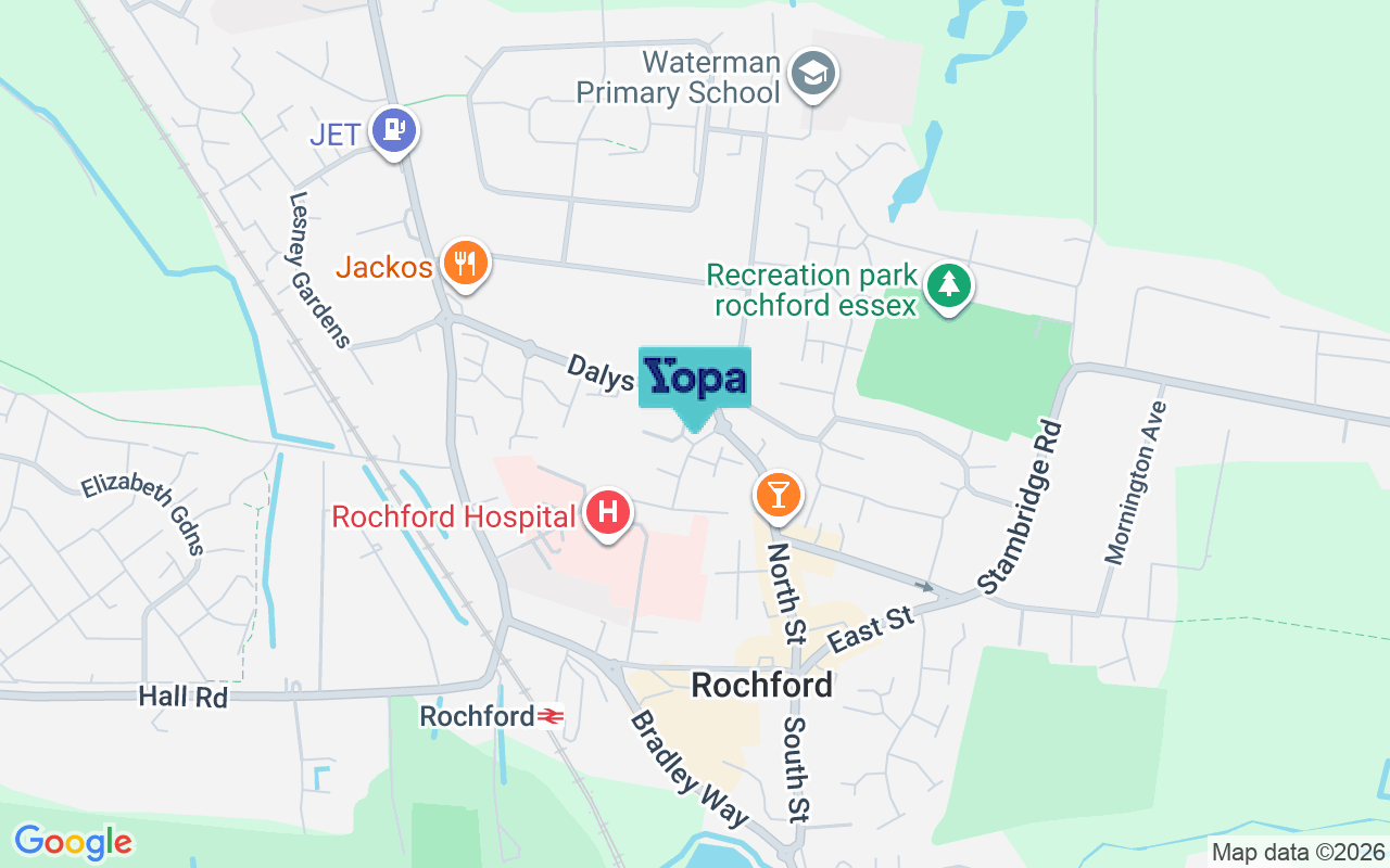 Map showing the location of SS4 1GJ