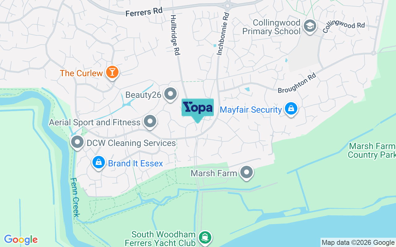 Map showing the location of CM3 5ZN