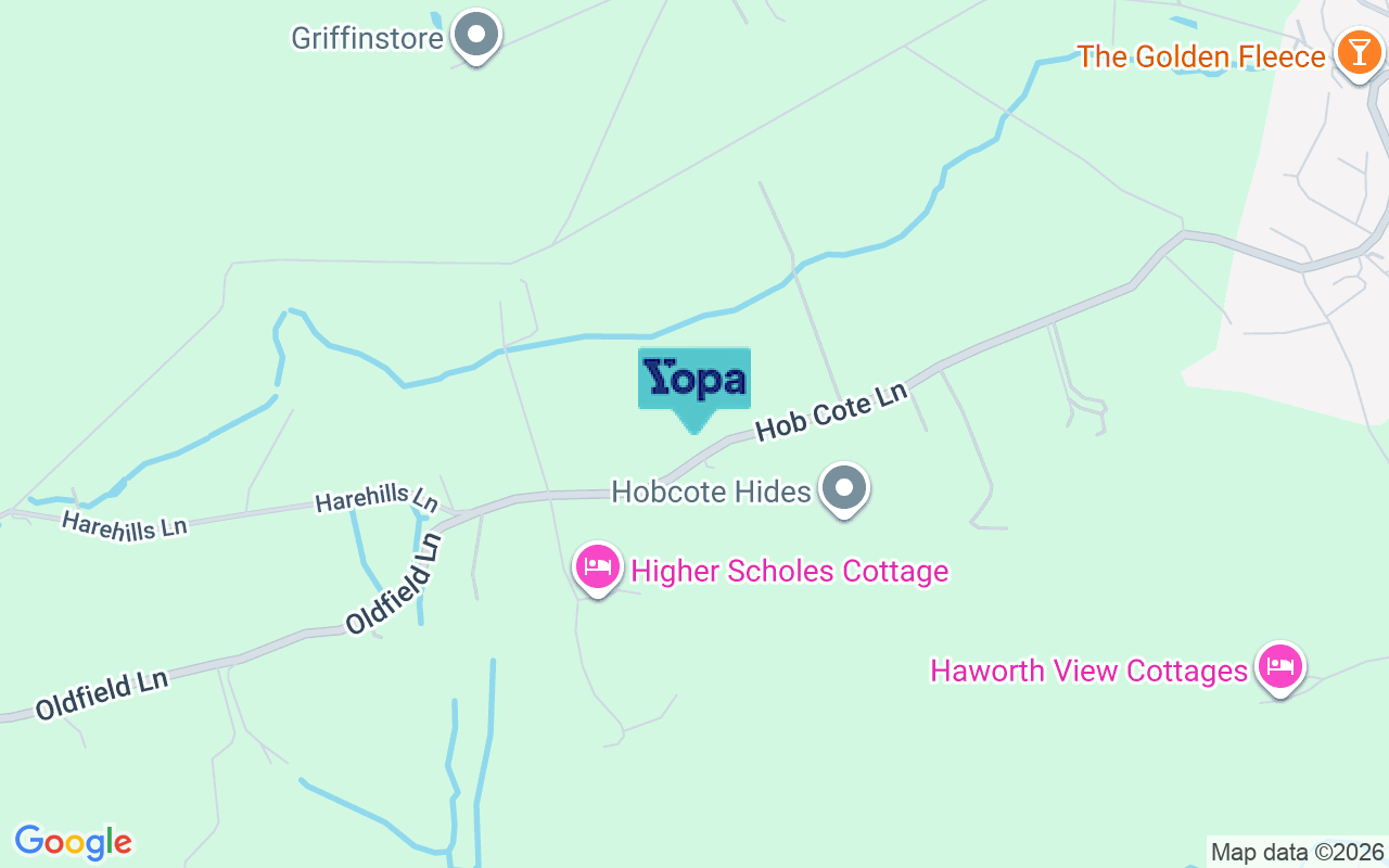 Map showing the location of BD22 0RW