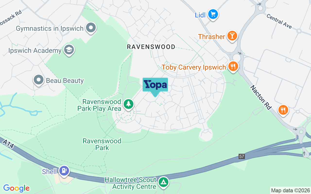 Map showing the location of IP3 9US