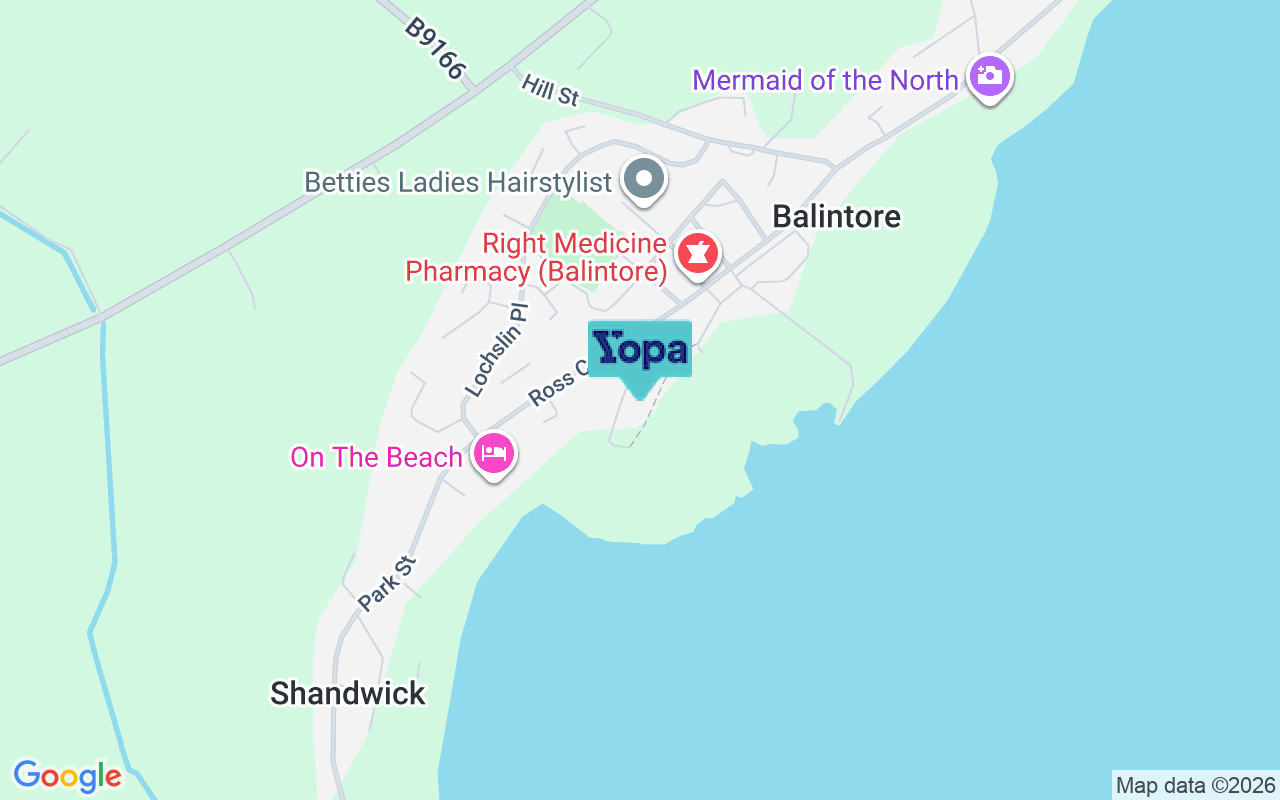 Map showing the location of IV20 1TX