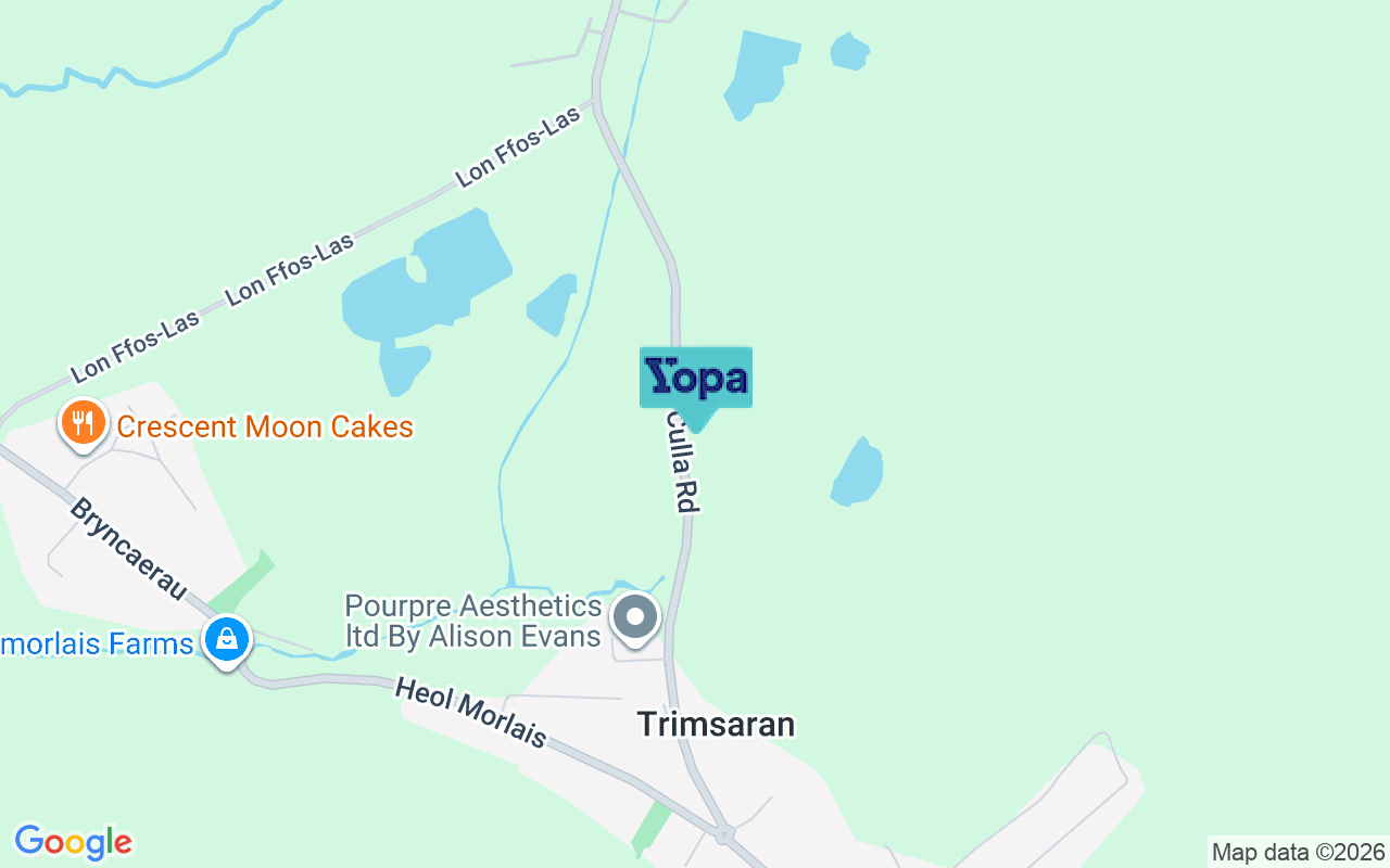 Map showing the location of SA17 4DE