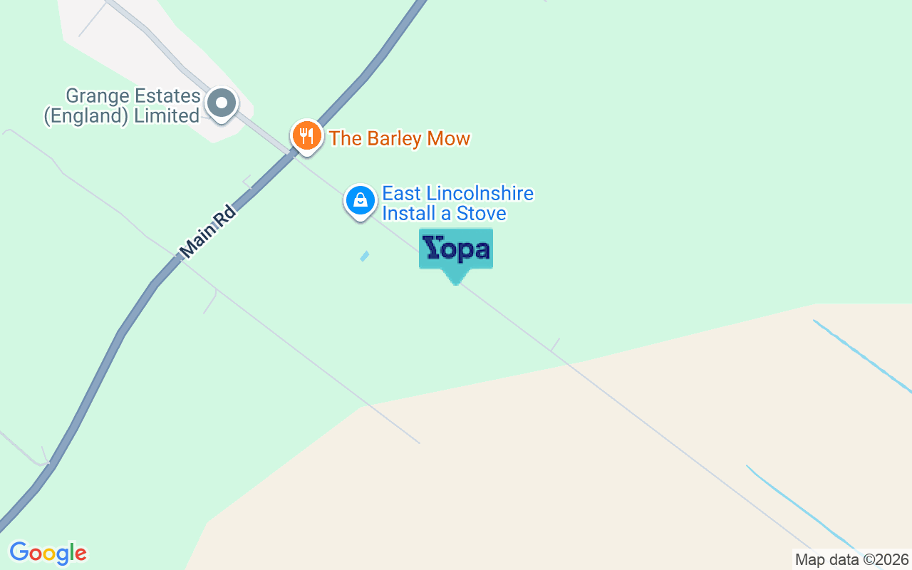 Map showing the location of PE22 8SD