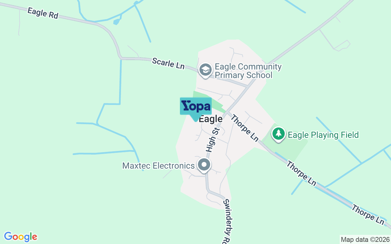 Map showing the location of LN6 9DJ