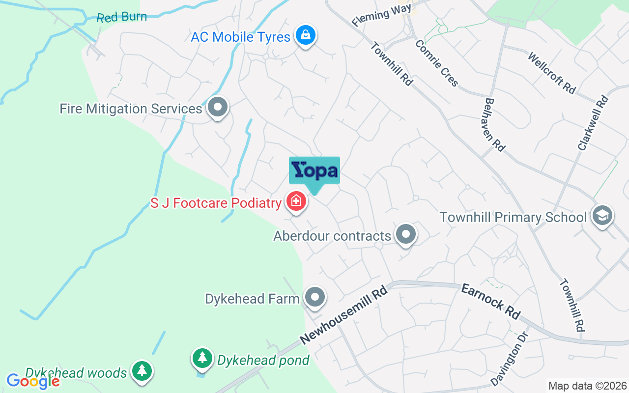 Map showing the location of G72 0JH