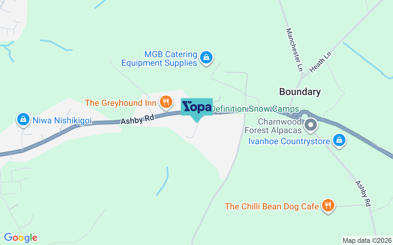 Map showing the location of DE11 7BT