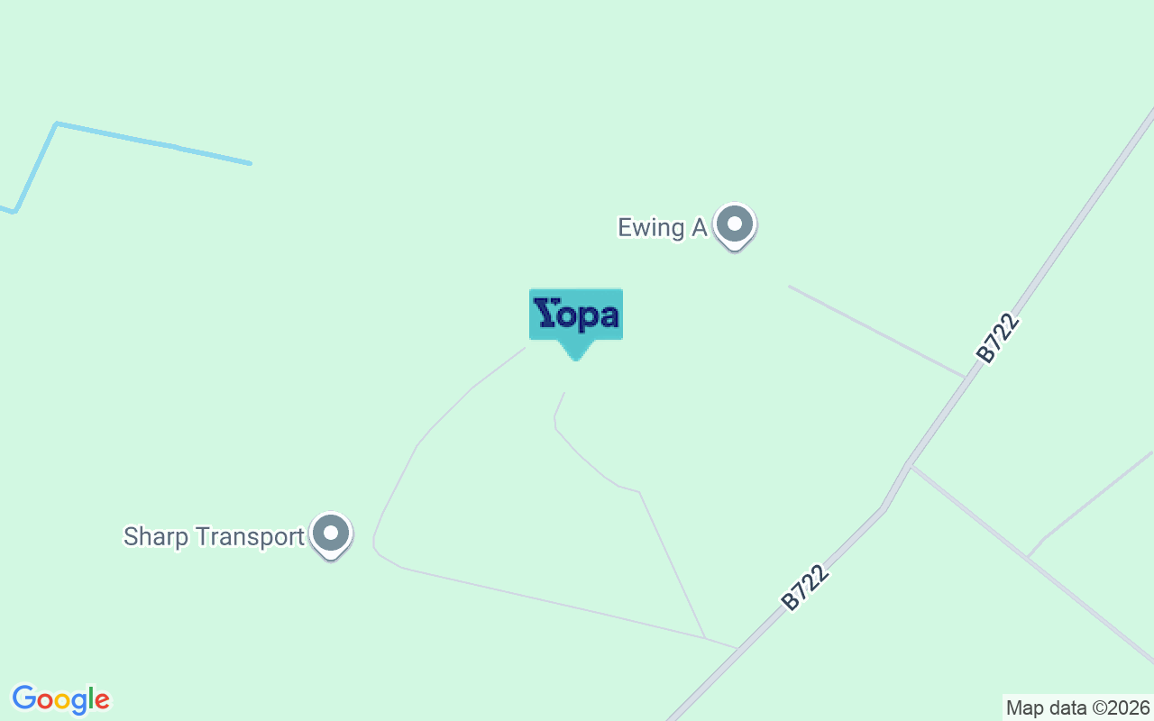 Map showing the location of DG12 6RW