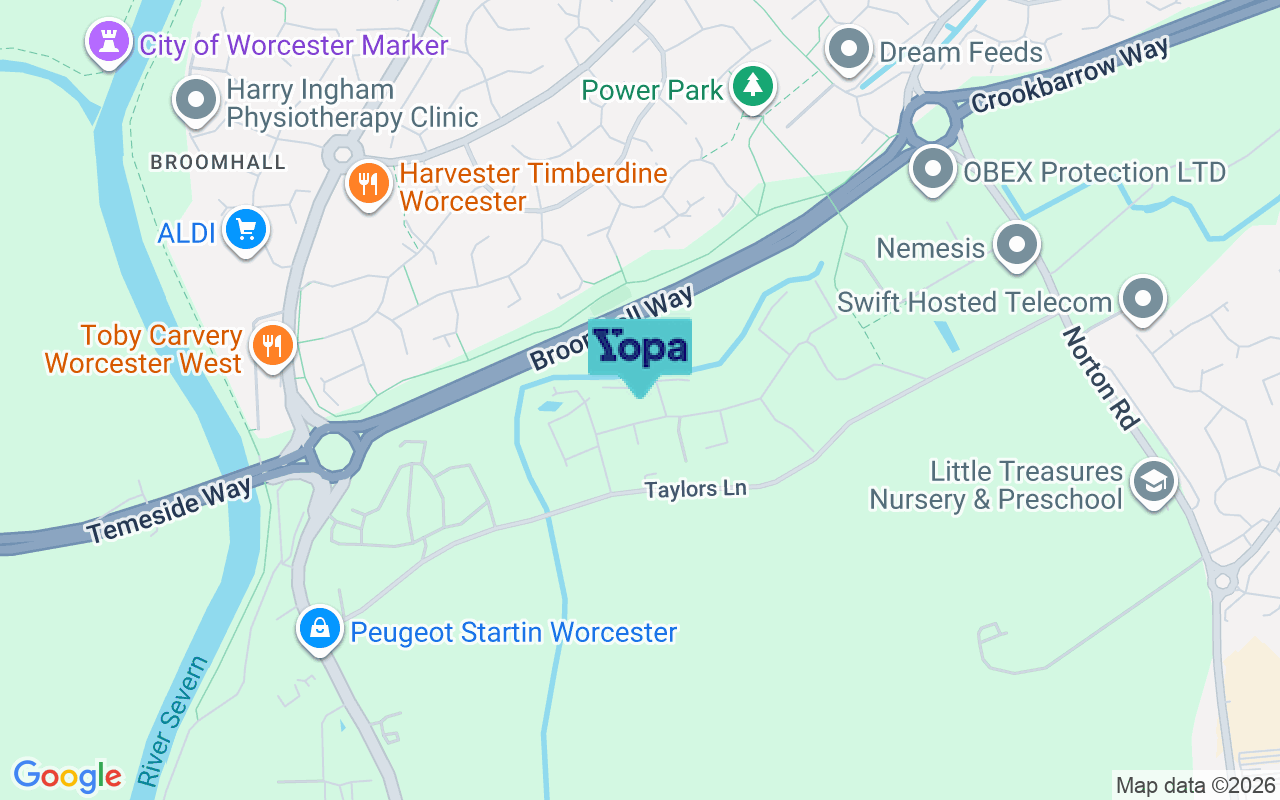 Map showing the location of WR5 2SS