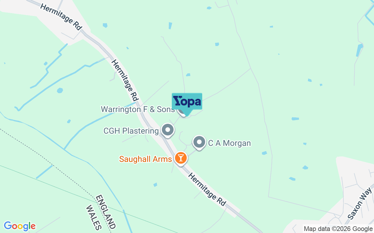Map showing the location of CH1 6DJ