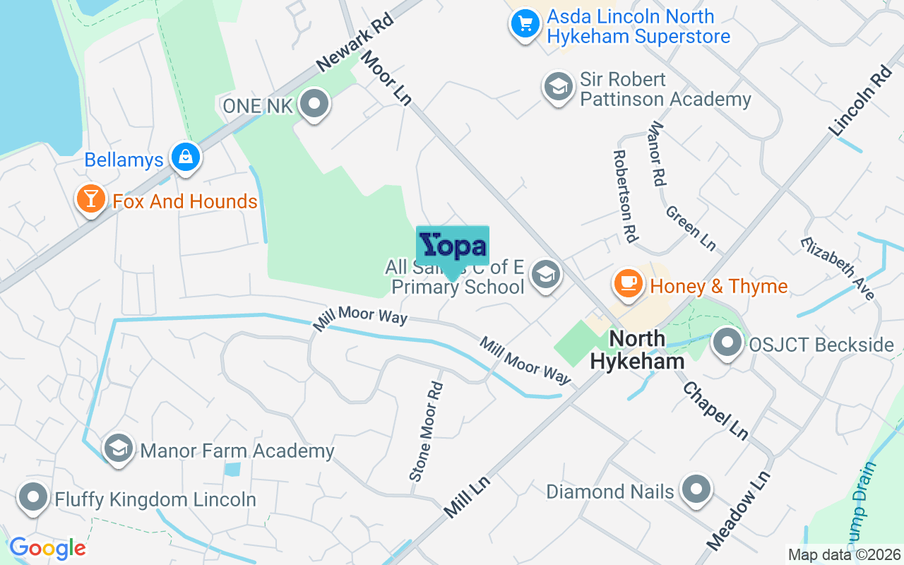Map showing the location of LN6 9PL