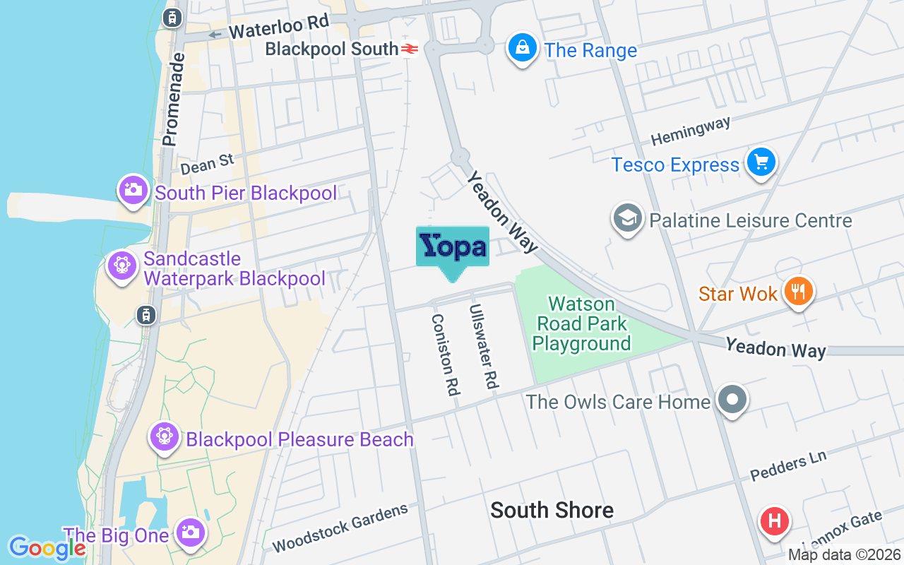 Map showing the location of FY4 2BX