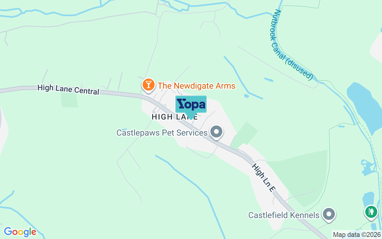 Map showing the location of DE7 6HW