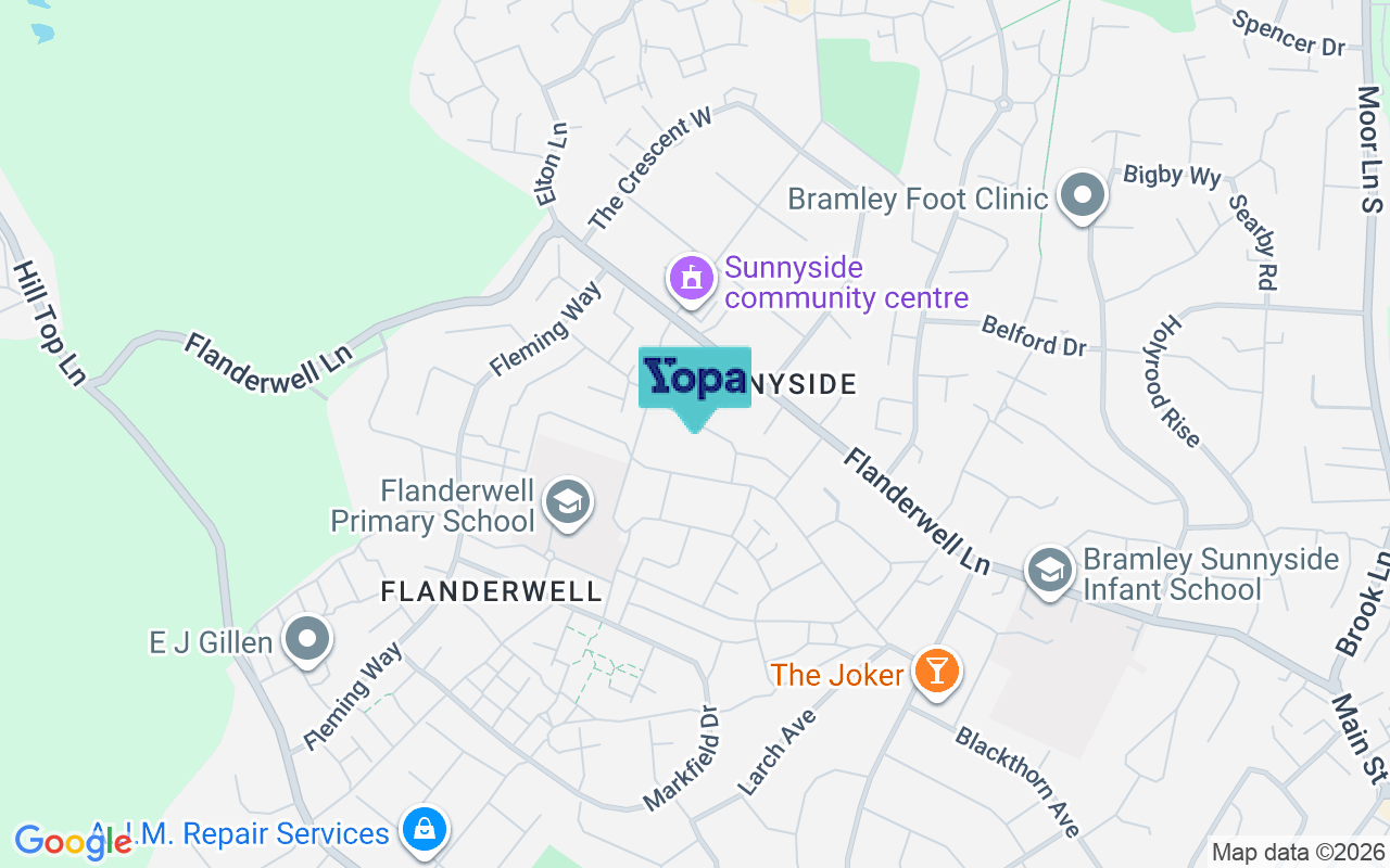 Map showing the location of S66 3PR