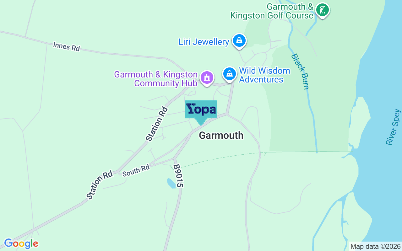 Map showing the location of IV32 7LU