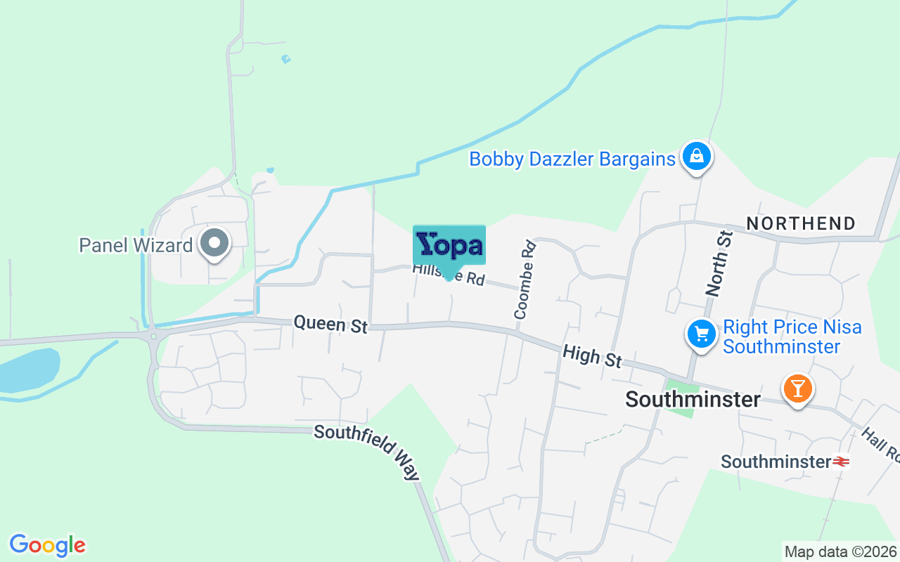 Map showing the location of CM0 7AL