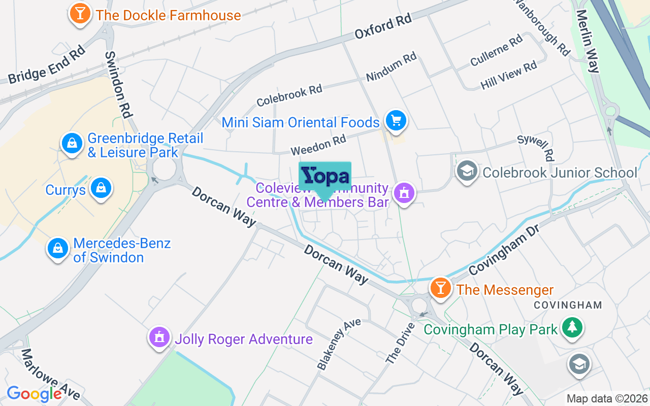 Map showing the location of SN3 4FE