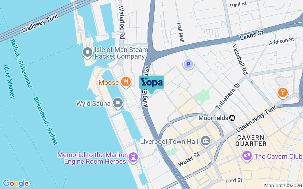 Map showing the location of L3 9PH