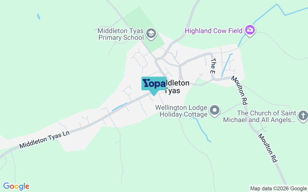 Map showing the location of DL10 6QX