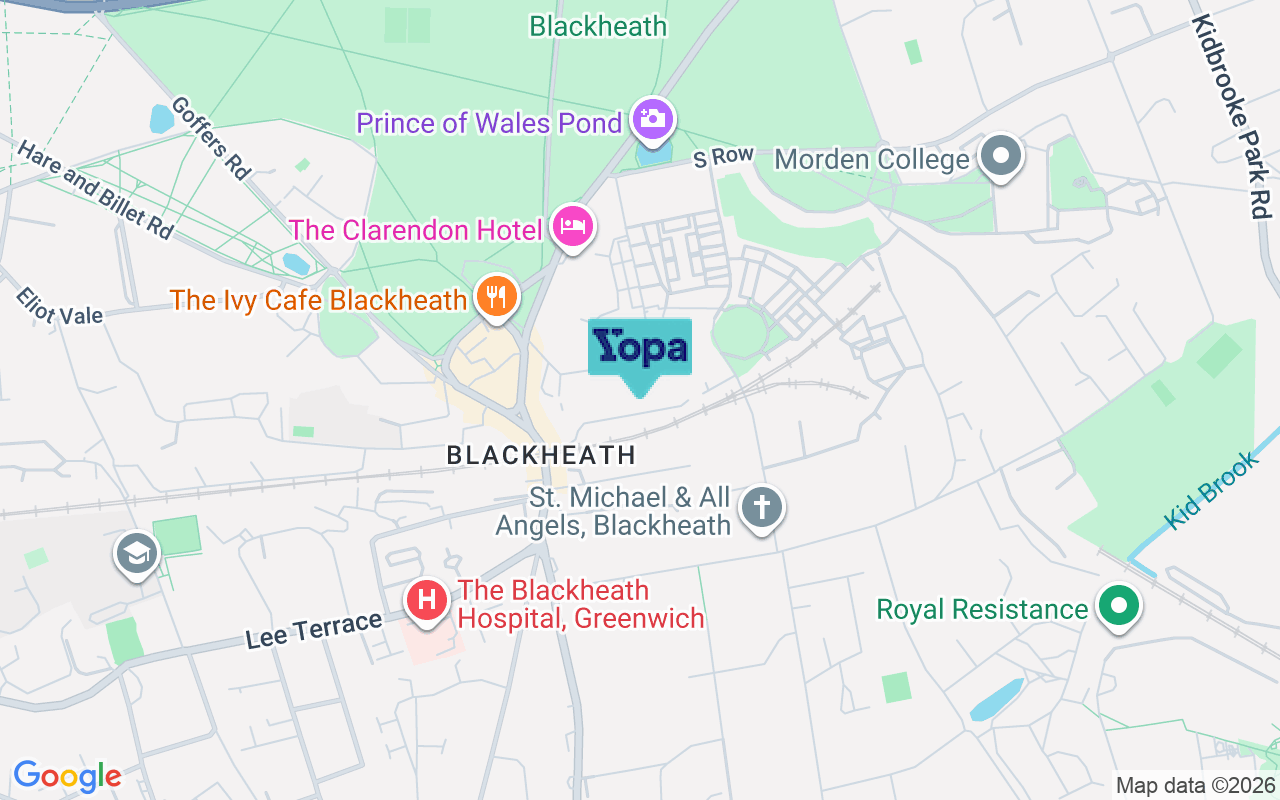 Map showing the location of SE3 0DQ