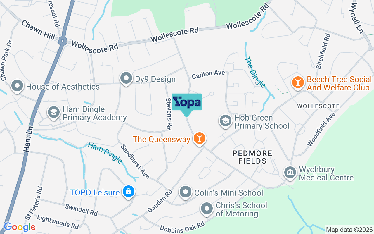Map showing the location of DY9 9EL