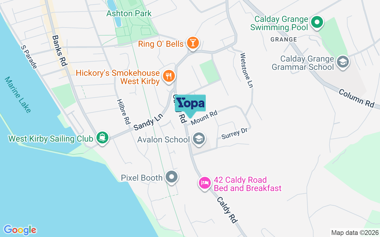 Map showing the location of CH48 2HE