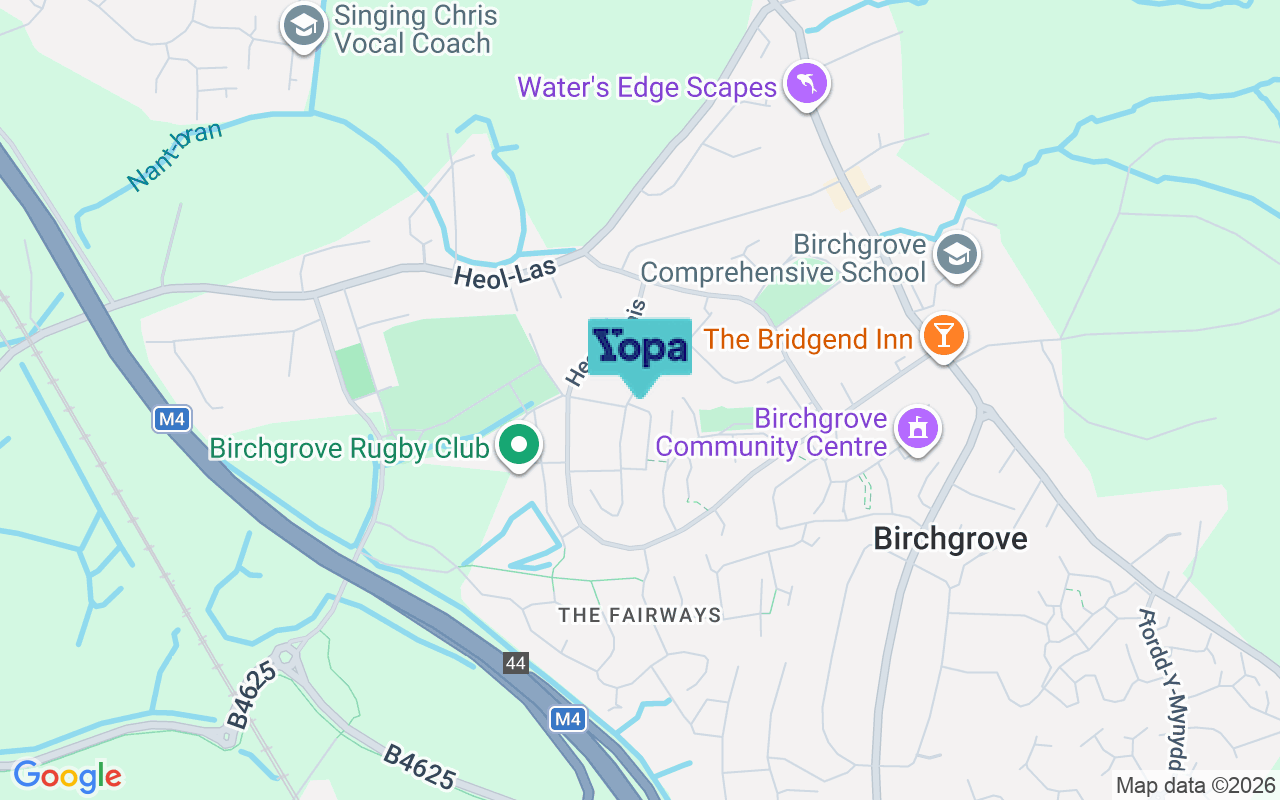 Map showing the location of SA7 9LR