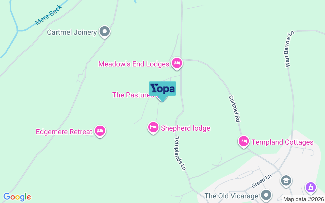 Map showing the location of LA11 7QY