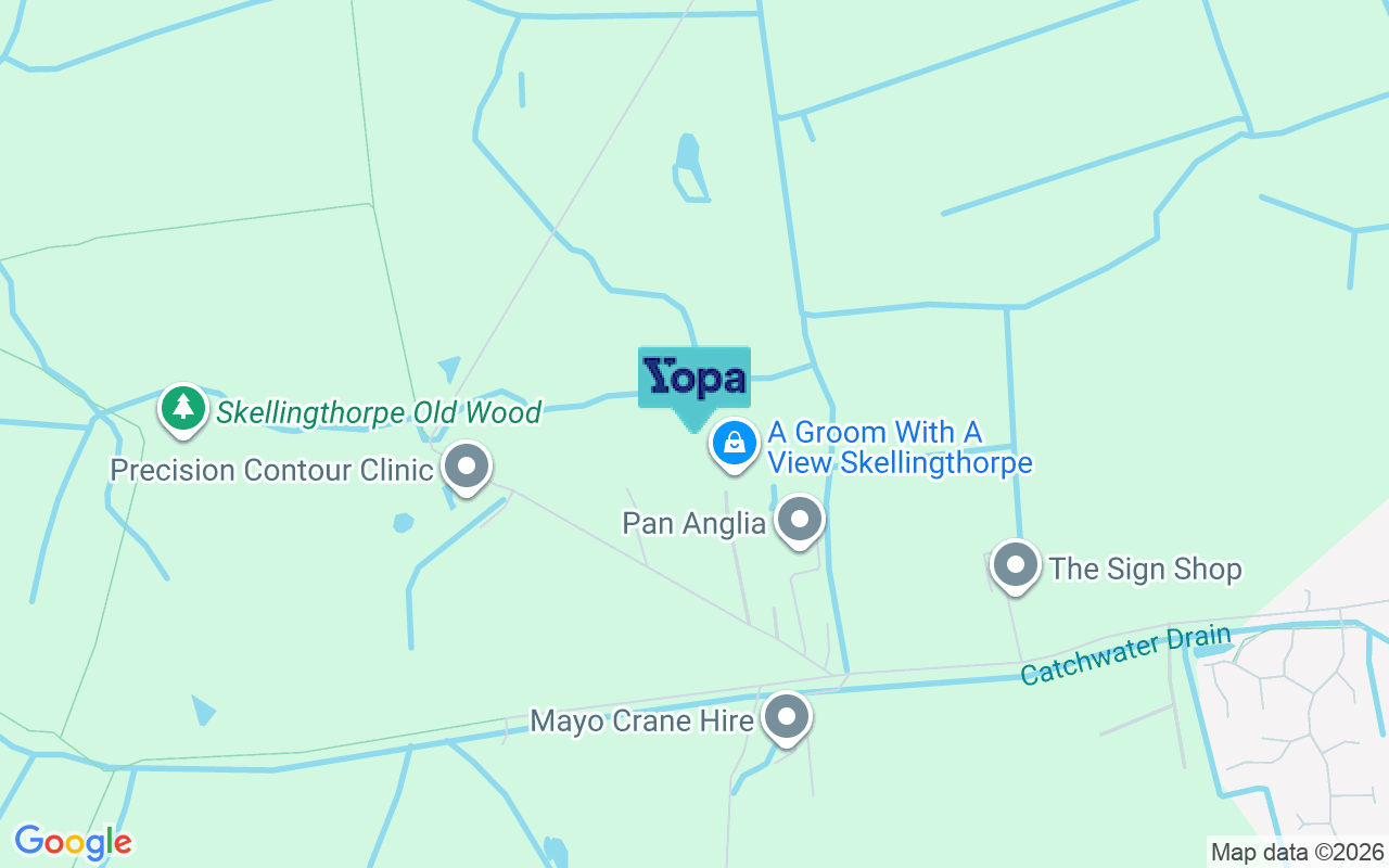 Map showing the location of LN6 5UA