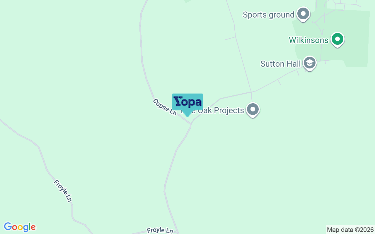 Map showing the location of RG29 1SJ