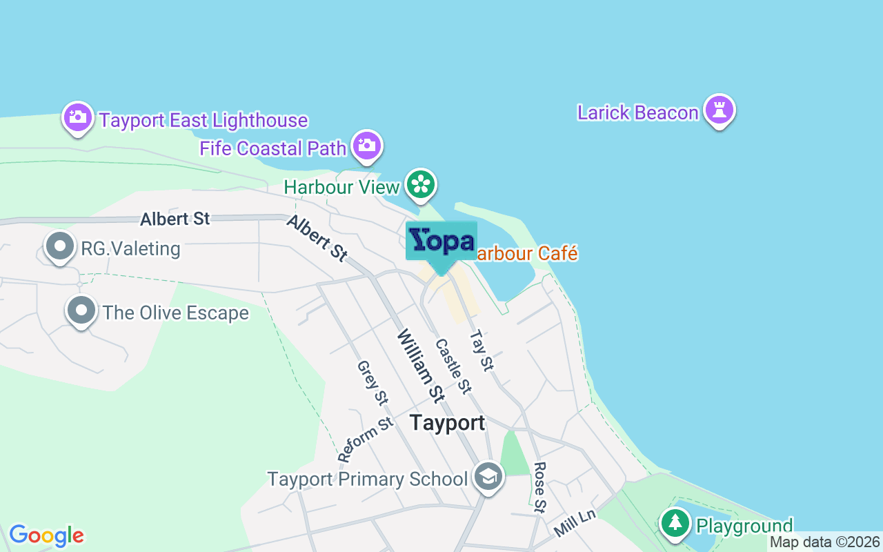 Map showing the location of DD6 9AL