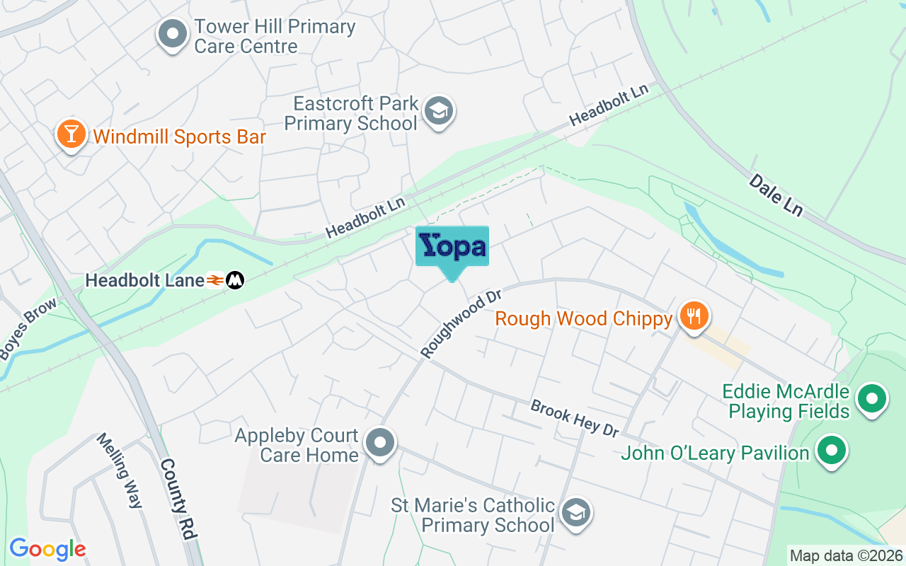 Map showing the location of L32 1BJ