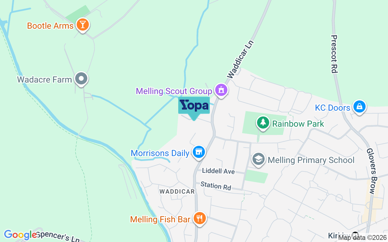 Map showing the location of L31 1ED
