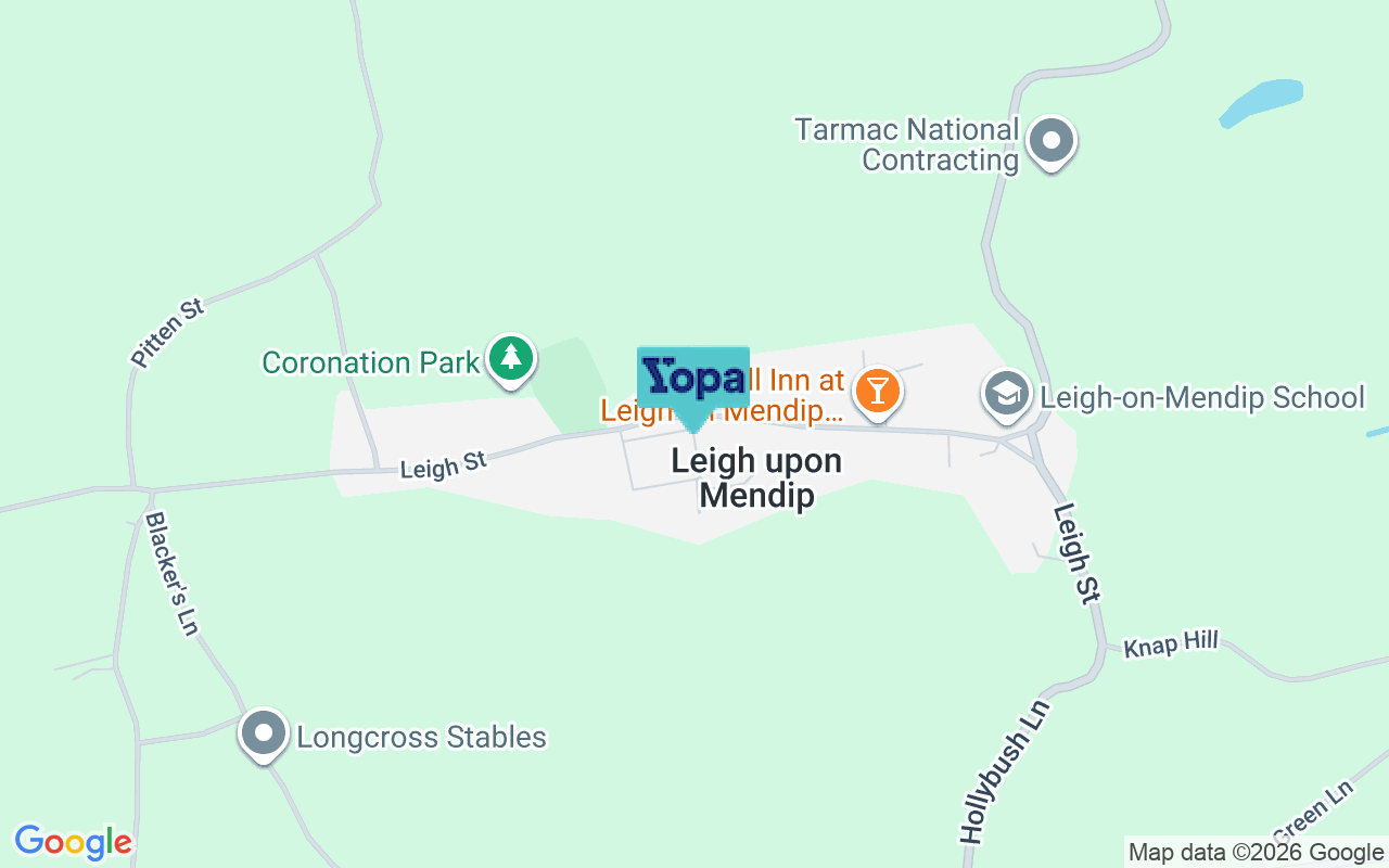 Map showing the location of BA3 5QN