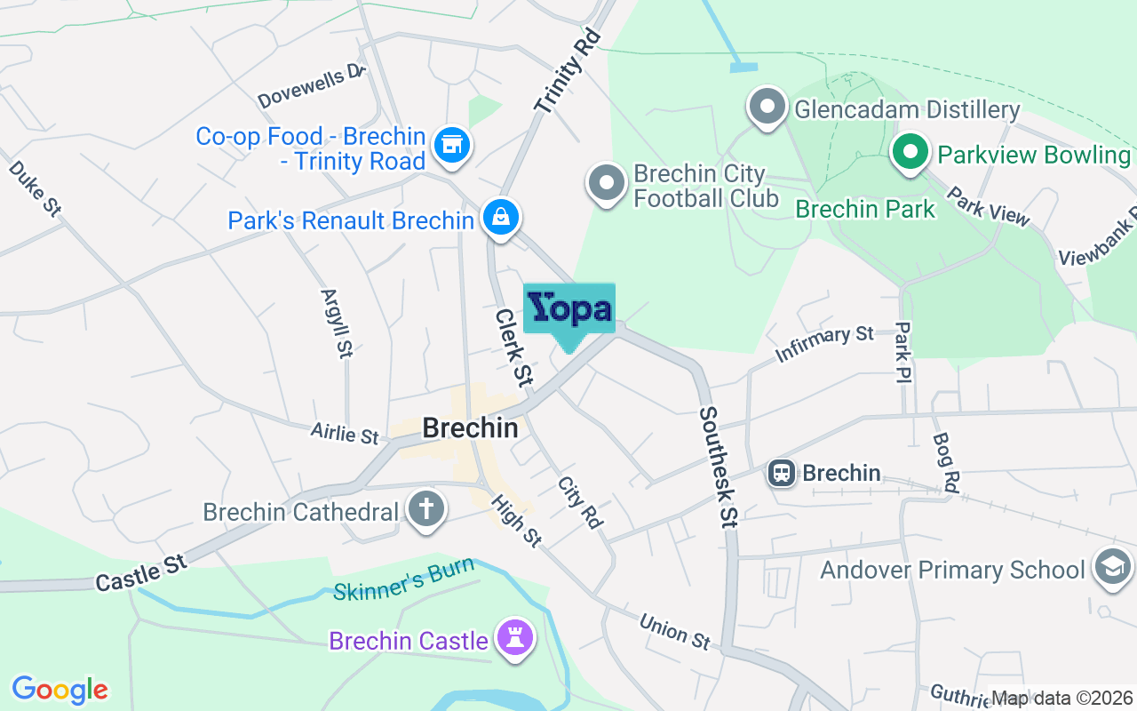 Map showing the location of DD9 6AU