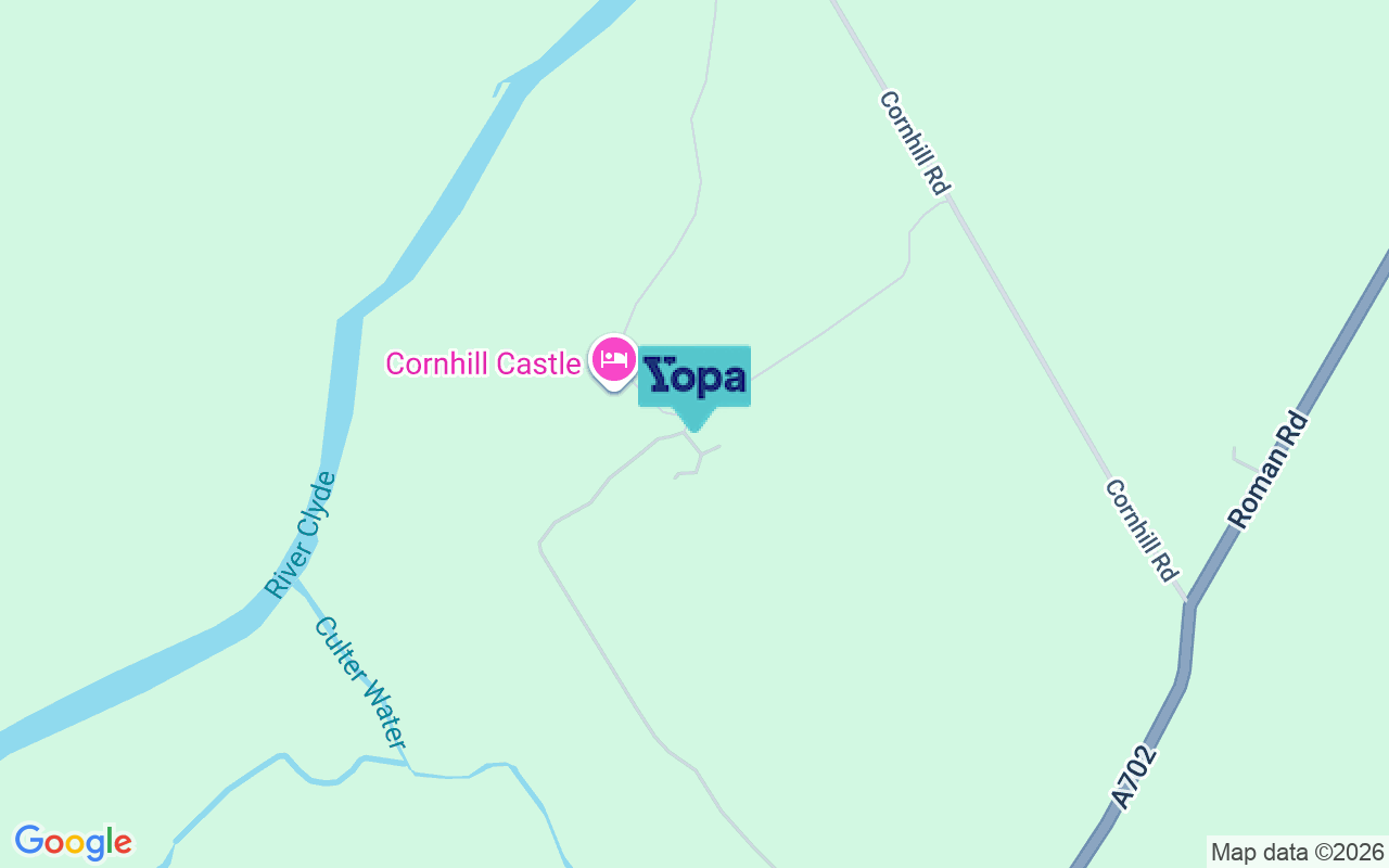 Map showing the location of ML12 6GN