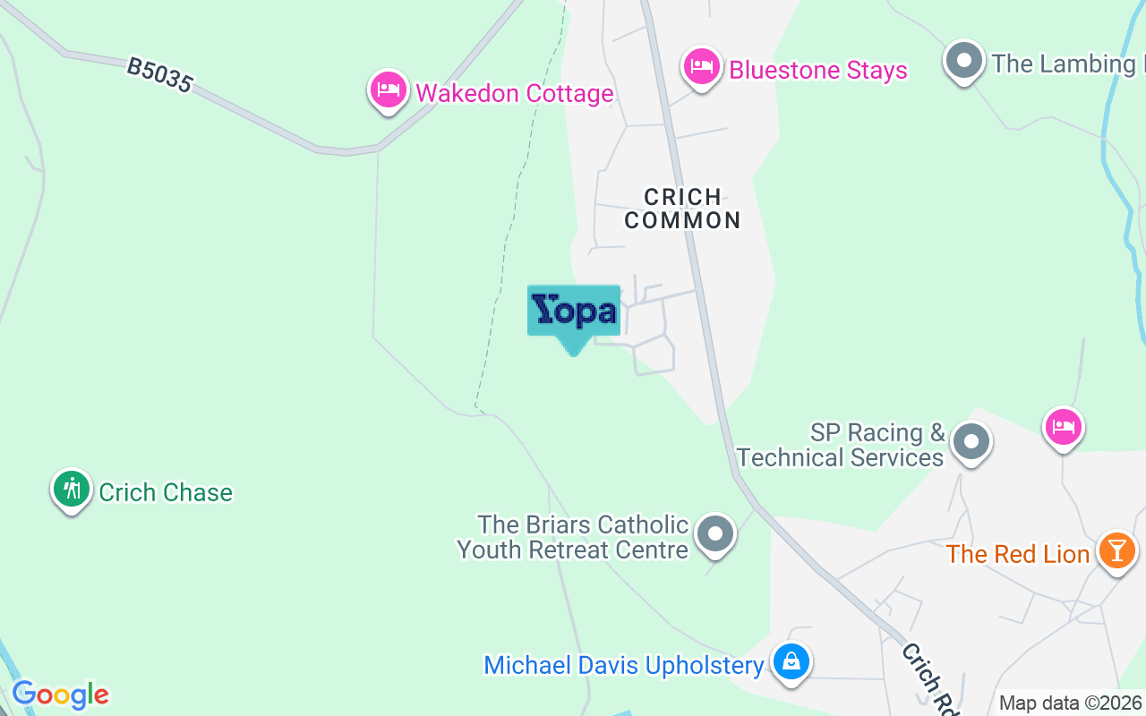 Map showing the location of DE4 5QJ
