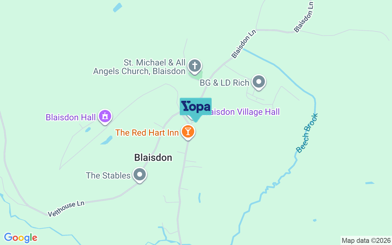 Map showing the location of GL17 0AH