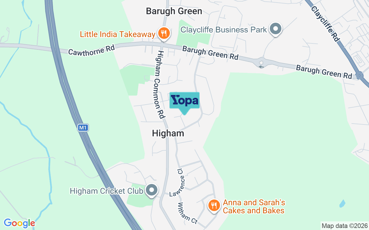 Map showing the location of S75 1NS