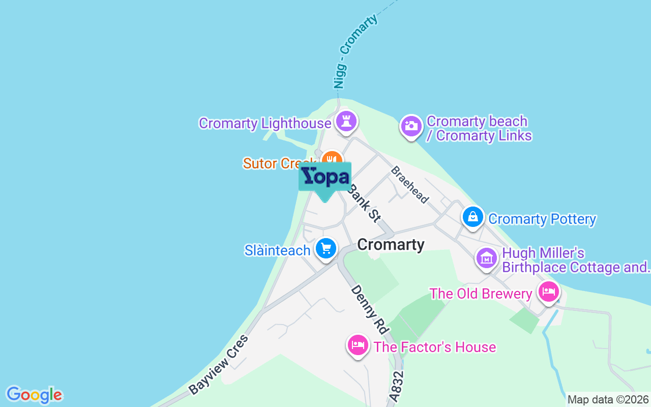 Map showing the location of IV11 8YN