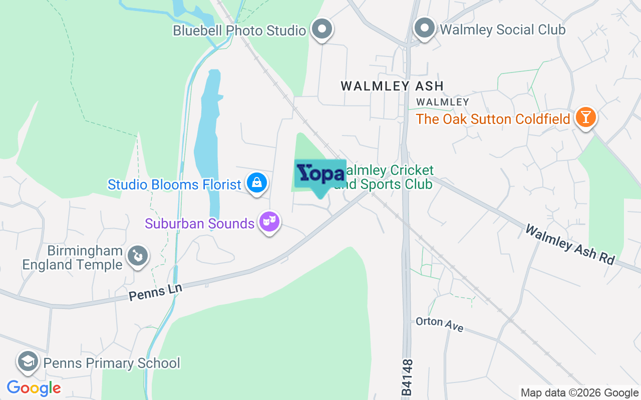 Map showing the location of B76 1LT